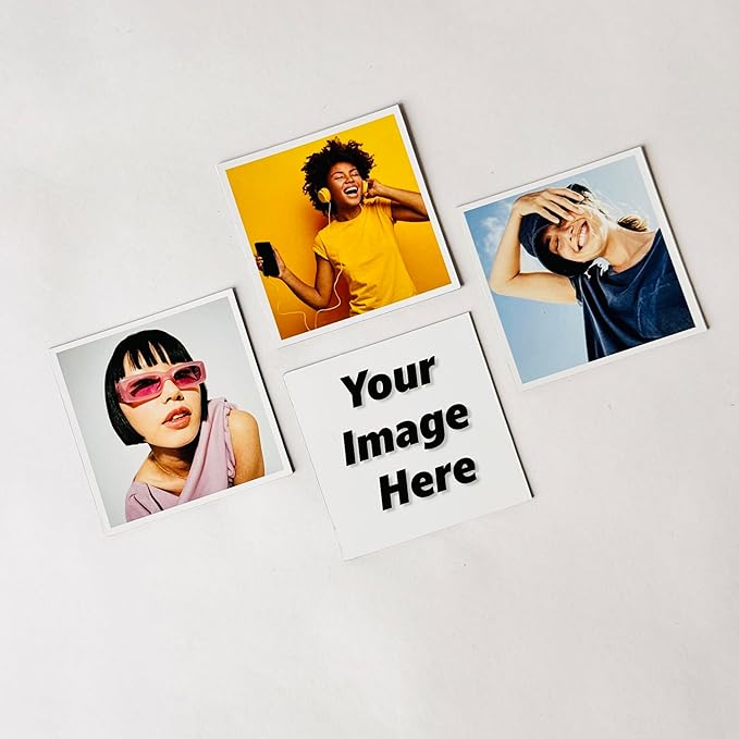Aisthetik's Set of 6 Custom Fridge Magnet 3x3 inch | Vibrant&Fade Resistant | Gifts for Family&Friends | Corporate Gifts | Personalized Photo Magnet | Unique Gift for Birthday, Anniversary - Image 3