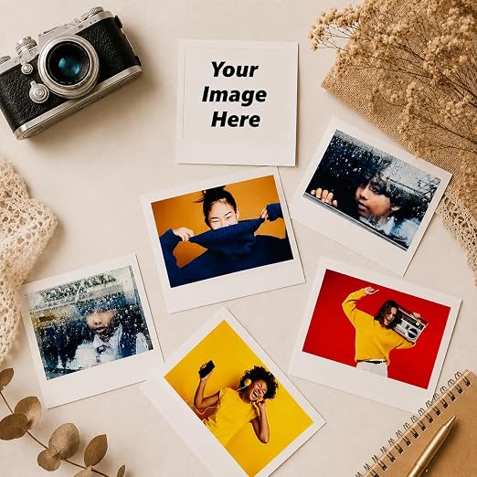 Retro Wide Photo Prints 3x4 Set of 12 Pic, Premium 270 GSM Waterproof Paper, Vintage Style Film for Scrapbooking and Memory Albums | Unique Gift for All Occasions (Large)