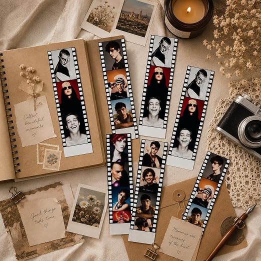 Retro Strip Photo Prints 2x7 Set of 4, Premium 270 GSM Waterproof Paper, Vintage Style Film for Scrapbooking and Memory Albums | Unique Gift for All Occasions (Large) - Image 6