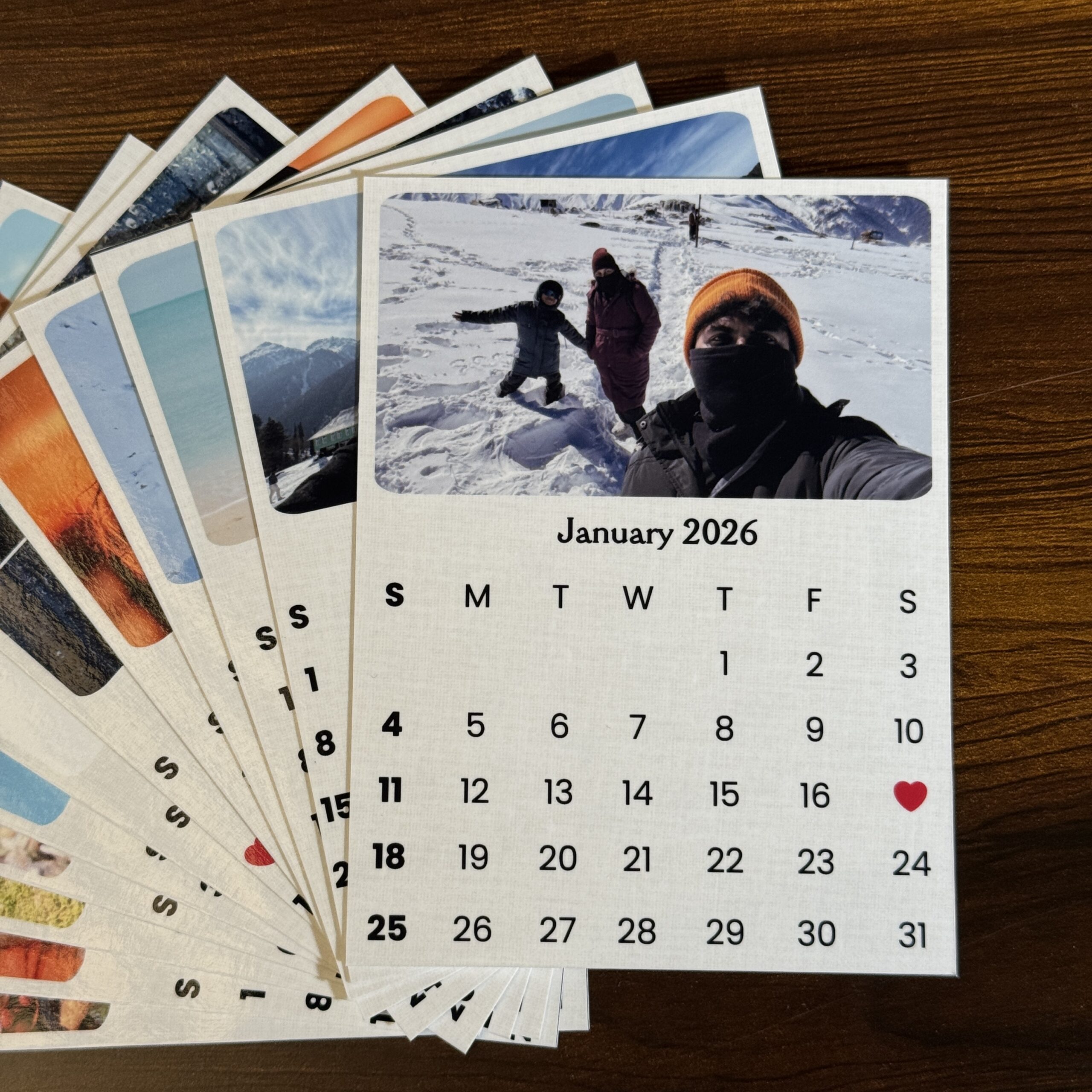 Personalised Calendar