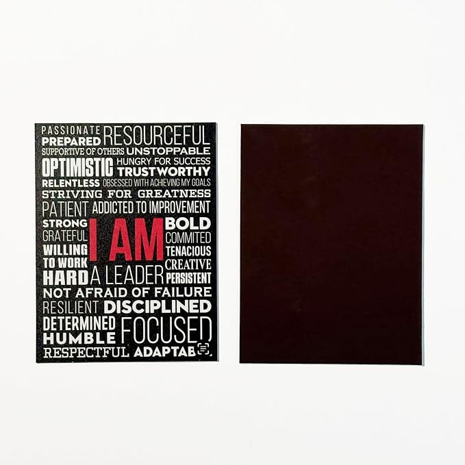 Mindset Motivation Premium Fridge Magnet (3×4 Inch) | Matte Finish | Waterproof | 180 GSM Print | Daily Inspiration Office & Refrigerator Decor Gift - Image 5