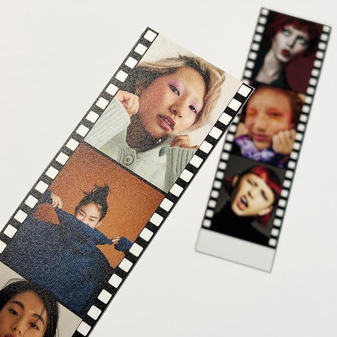 Custom Photo Strip Fridge Magnet (2×6 Inch) | Personalised 3 Photo Fridge Magnet | Matte Film Unique Photo Strip Design | Gift for Family, Friends & Couples (Film Strip Style) - Image 4